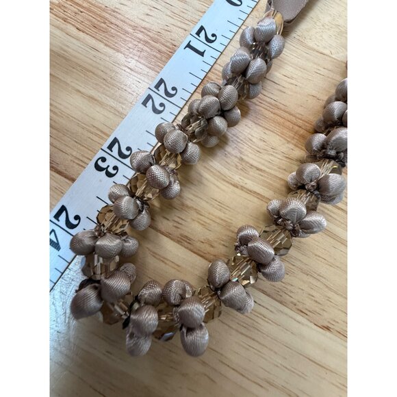 Ann Taylor Factory Ribbon Knotted Cluster Necklace NWT - Picture 8 of 11